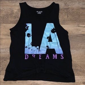 girls tank top | size 10-12 | worn once |